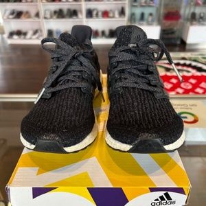 Adidas UltraBoost 3.0 J Core Black Shoes (USED)